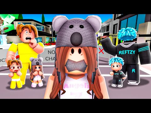 ANGEL CAN'T CHAT in ROBLOX..(Brookhaven)