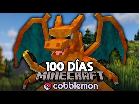 Sobreviví 100 DÍAS en el NUEVO MOD de POKÉMON en Minecraft contra mi Rival! (Cobblemon)