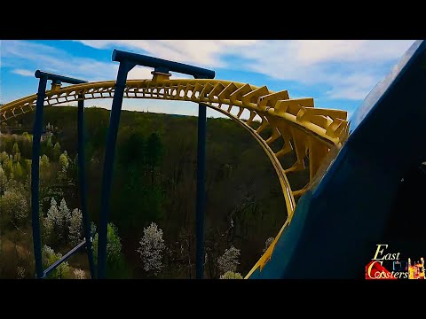 Batwing POV 4K Front Row 60fps Six Flags America Bowie, MD