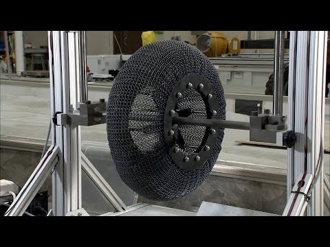 NASA's Shapeshifting Mars Rover Wheels