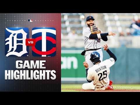 미네소타 VS 디트로이트 MLB 하이라이트