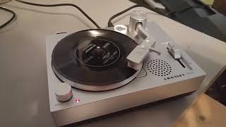 Video thumbnail for Crosley Rsd3 3" Mini Turntable Mod for Philco Hip Pocket Record by PRSRECORDS