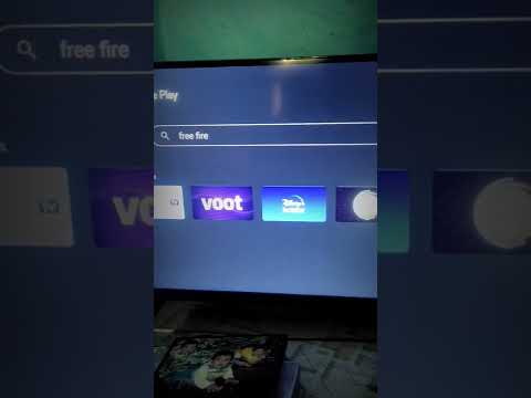PLAYING FREE FIRE IN SMART TV  #shorts #virelshorts