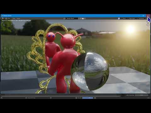 Corso di Blender ITA, Lezione 48 - Eevee e freestyle, parte 2