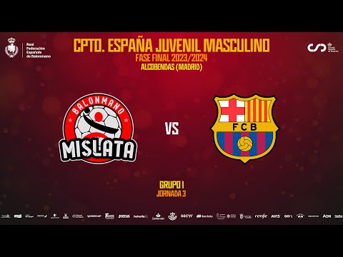 Fase Final Juvenil masculina - C.BM. MISLATA ROJO : BARÇA JUVENIL