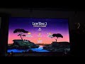 Review Of The Lion King 2 Simba S Pride 2004 DVD