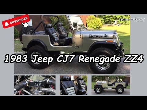 Jeep Renegade CJ7..1983 Jeep CJ7 Renegade ZZ4 Custom Build... Southern Hot Rods #jeeplifeornolife