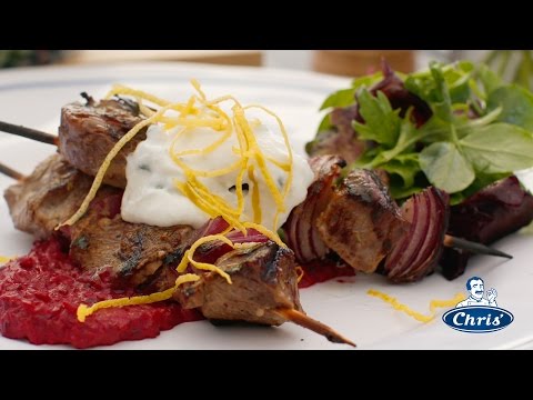 Moroccan lamb kebabs - Australia Day lamb