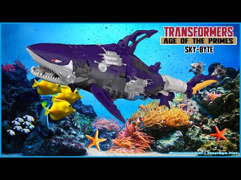 Stop Motion - Transformers Age of the Primes Voyager Robots In Disguise 2001 Sky-Byte