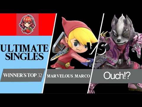 ichigoCon - Winner's Top 32 - CS3 | Marvelous_Marco (Toon Link) vs Ouch!? (Wolf)