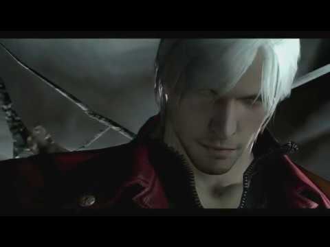 Devil May Cry 4 - Nero Vs Dante First Round FULL Fight - Dante Boss FIght [4K 60FPS]