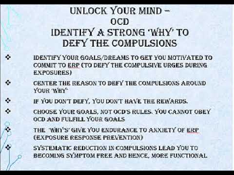 Vidya K My audio about  having a strong reason to beat obsessive compulsive disorder
