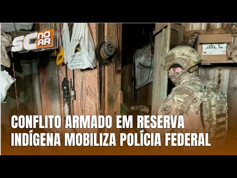 Operação da Polícia Federal busca controlar conflito em reserva indígena