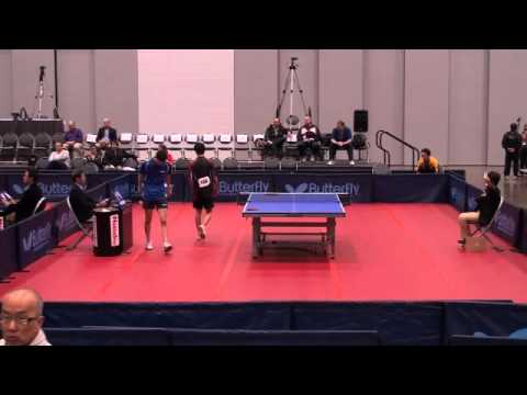 2011 US Nationals Round of 16 Highlights - Peter Li vs Andrew Chen