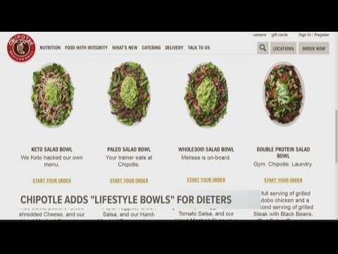 Chipotle introduces lifestyle bowls