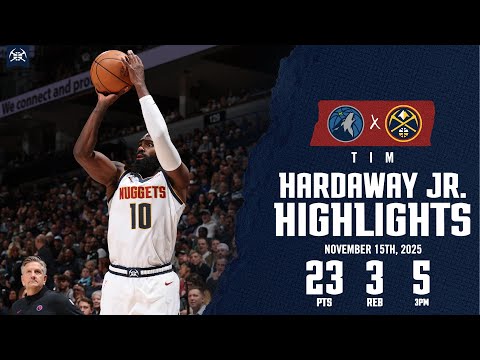 Tim Hardaway Jr. Game Highlights vs. MIN 📺 | 11/15/25