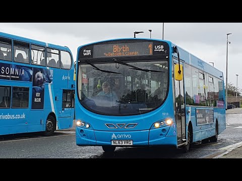 Journey on Route 306 | NL63VRG/1513 - Arriva Northumbria: VDL SB200/Wright Pulsar 2