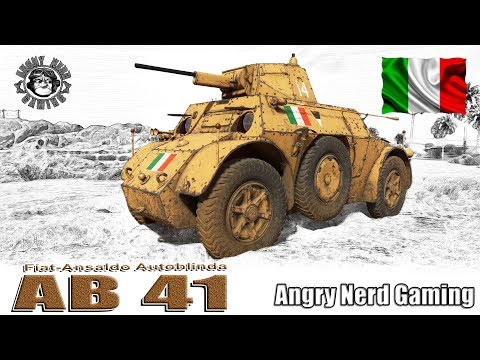 War Thunder: Autoblinda 41 (AB41), Italian, Tier-1, Armored Car / Light Tank