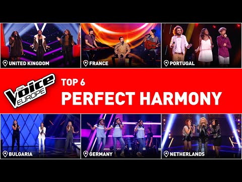 These Talents sing in PERFECT HARMONY! | TOP 6
