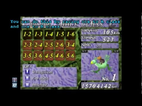 Final Fantasy VII : Gold Chocobo Full Tutorial