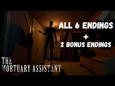 The Mortuary Assistant - All Endings | Art Plays