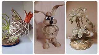 Jute Rope Home Decoration Ideas for Modern Living Spaces