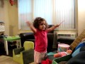 Zoe Playing Drums