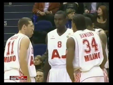 2008 CSKA (Moscow) - Armani Jeans Milan (Italy) 90-64 Men Basketball EuroLeague, full match