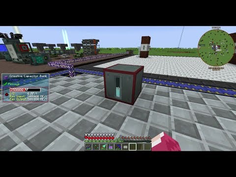 Age Of Engineering Episode 28 - Creative Capacitor Bank (Modded Minecraft)