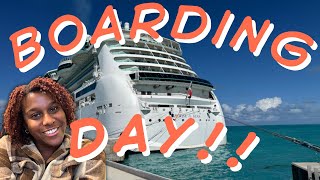 Jewel of the Seas Embarkation Day | My First "FREE" Casino Cruise