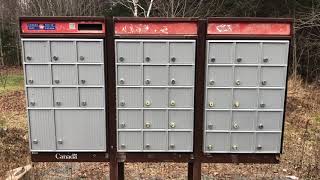 How to open a frozen mailbox lock? Canada Post mailbox lock challenge