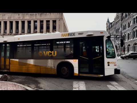 VCU RamRide 2020 NovaBUS LF40102 “LFS” V007 on the 14 St/AMS Route