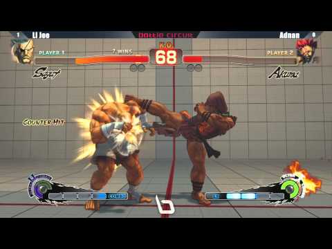 SSF4 AE2012 LI Joe vs Adnan - Next Level Battle Circuit #6 Tournament