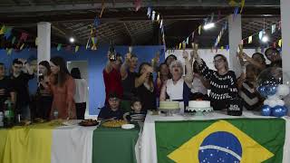 Brinde do aniversário de 71 anos