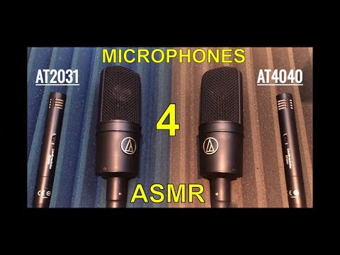 Audio Technica AT2031 Kardioidinis kondensatoriaus mikrofonas, video