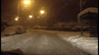 Scottish Borders Snow - The Road From Kelso to Duns (29th November 2010)