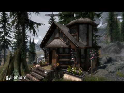 Lillehjem - Skyrim Special Edition House Mod (with bonus Inigo footage)