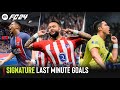 EA SPORTS FC 24 | All Signature Last Minute Goals Celebrations