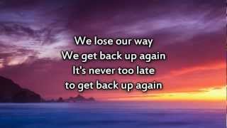 Tobymac - Get Back Up - Instrumental with lyrics