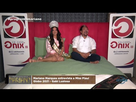 A Miss PiauiÌ Globo Gabi Lustosa na cama com Mariano 18 09 2021