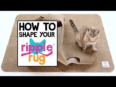 How to Shape The Ripple Rug