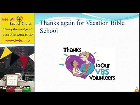 20230723am VBS Program - The Colors of God's Love