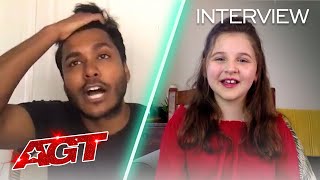 Annie Jones and Usama Siddiquee React to Their Performances on AGT! - America's Got Talent 2020 thumbnail