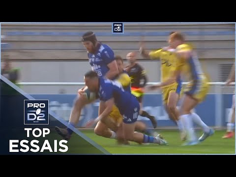 TOP Essais de la J25 – PRO D2 – Saison 2024-2025