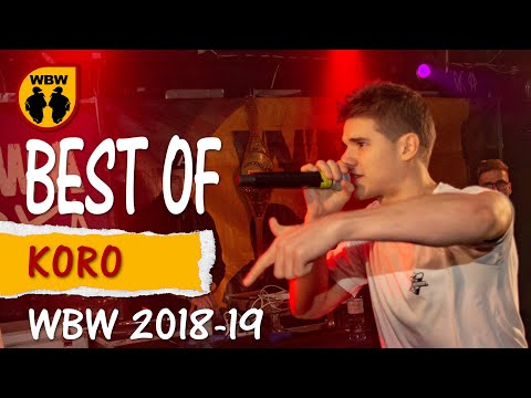Best of WBW 🎤 KORO (cz.2) najlepsze wejścia, punche, riposty