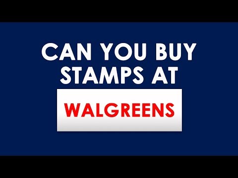Walgreens Postage Stamps