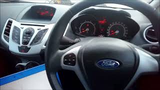 Ford Fiesta MK7 Immobiliser Fault - Not Starting - Flashing Light