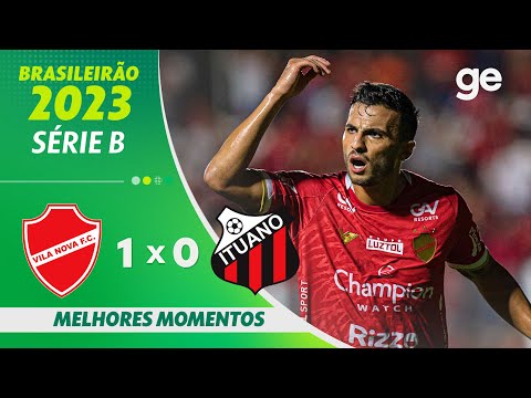 Gols e lances de Vila Nova-GO x Ituano