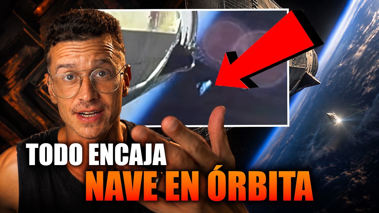 UNA NAVE "DESCONOCIDA" EN ORBITA BAJA EN ÚLTIMO EL DIRECTO DE SPACEX
