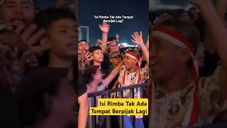 Download lagu Isi rimba tak ada tempat berpijak lagi ⛰️ #iwanfals #pendaki #firerescue #cirata #konser #oi mp3